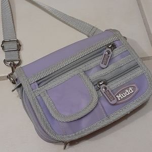 vintage mudd purple crossbody mini bag